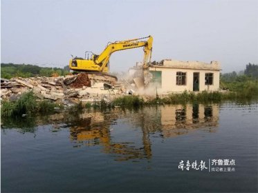 保护水源地!济南仲宫羞羞视频免费看玉符河沿线8000平违建